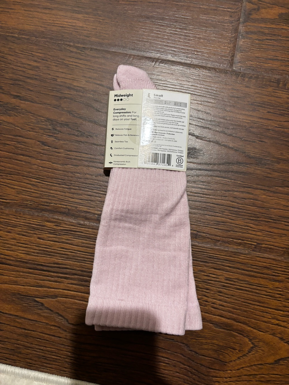 Bombas Women Socks - Light Pink - Picture 2 of 2